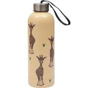 SHIBA-Eco Chic Bouteille thermique réutilisable Bouteille de voyage isotherme en acier inoxydable avec couvercle anti-fuite Ut[2