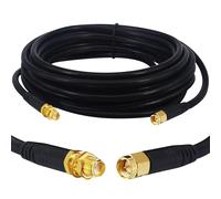 SHIBA-Élevé Câble SMA Mâle Femelle 5M RG58 50 Ohms Rallonge Antenne WiFi SuperFlex Faible Perte pour Routeur 3G 4G LTE LAN Sans Fi[6