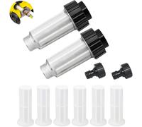 Shiba-Filtre À Eau Pour Camping-Car, Filtre À Eau, Tuyau D'arrosage, Pré-Filtre À Eau De 3/4"", Kit Avec 6 Inserts De Filtration + [7