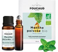 Shiba-Foucaud Huile Essentielle De Menthe Poivrée Mentha X Piperita Bio 100% Naturelle Et Pure Roll On Inclus Chemotyp[1