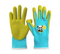 SHIBA-Gants de jardinage recouverts de caoutchouc pour la résistance à l'eau et à la saleté pour garçon 4-7 ans[2551]
