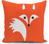 SHIBA-Housse de Coussin canape Decoration Salon Renard Enfant Cadeau Femme Housse Coussin pour canapé 40x40cm Chambre Deco Exterie[2