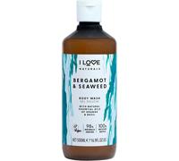 Shiba-I Love Naturals Bergamot & Seaweed Body Wash, Natural Oils Of Orange & Basil, Formulated Using Essential Oils For Silky Smoo[1