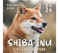 Shiba Inu 2026 Calendar: A Year of Fluffy Smiles & Fox Like Charm