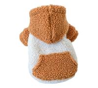 Shiba Inu Chihuahua Pomeranian Yorkshire Terrier Sweetshirt Pet Cabinage Veste À Capuche Hivernale,C,L