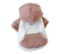 Shiba Inu Chihuahua Pomeranian Yorkshire Terrier Sweetshirt Pet Cabinage Veste À Capuche Hivernale,Un,XS