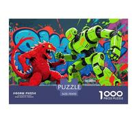 Shiba Inu Ciel étoilé Puzzle en Bois Imperméable DIY Puzzles De 1000 Pièces pour Adultes Cadeaux Défi Et Casse-tête Jeux De Stimulants