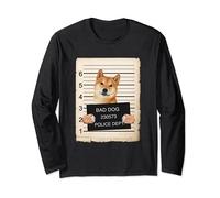 Shiba Inu Dog mug shot Manche Longue