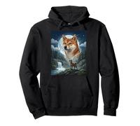 Shiba Inu Howling to The Moon Meme Funny Dog Lover Sweat à Capuche