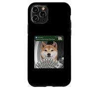 Shiba Inu, il y a du Mouvement à Votre Porte d'entrée, Chien Japonais Coque pour iPhone 11 Pro