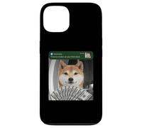 Shiba Inu, il y a du Mouvement à Votre Porte d'entrée, Chien Japonais Coque pour iPhone 13