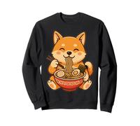 Shiba Inu Mangeant Ramen Mignon Japonais Chien Japonais Ramen Sweatshirt