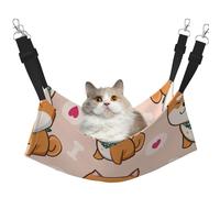 Shiba Inu Mignon et Kawaii,Hamac Suspendu pour Chat, lit Suspendu Doux Double Face pour Petits Chiens,L