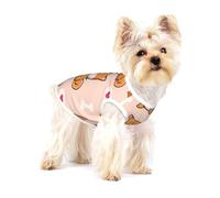 Shiba Inu Mignon et Kawaii,T-Shirt sans Manches en Coton pour Animaux de Compagnie, Gilet Respirant, Extensible et Doux,S