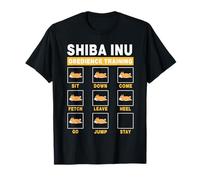 Shiba Inu Obedience Training Dog Guide to Trainer Funny Dog T-Shirt