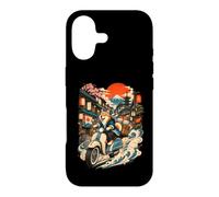Shiba Inu Scooter Rue Japonaise Ukiyo E Voyage Coque pour iPhone 17