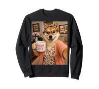 Shiba Inu Selfie Meme Humour Maman Maman Amour Appréciation Sweatshirt