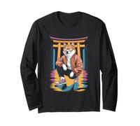 Shiba Inu Tokyo Street Style Streetwear Culture Japonaise Manche Longue