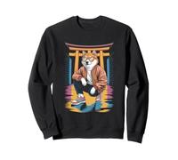 Shiba Inu Tokyo Street Style Streetwear Culture Japonaise Sweatshirt