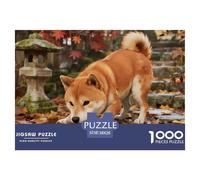 Shiba InuPuzzle 1000 Pièces Chien Adultes Et Enfants, Puzzle De Qualité Supérieure, Jeu Éducatif, Peinture Art 38x26cm/1000pcs