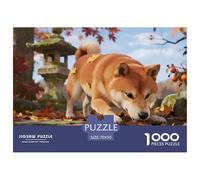 Shiba InuPuzzle 1000 Pièces Chien Contes Magiques, Adultes/Enfants, Puzzle Qualité Supérieure, Fantaisie, Décoration, Cadeau 70x50cm/1000pcs