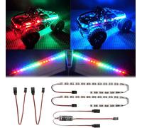 Shiba-Kit De Bandes Lumineuses Led Rc Pour Voiture Rc Camion Sur Chenilles Avion Bateau Drone Aile Fixe Traxxas Trx4 Axial Scx10 C[3-Shiba
