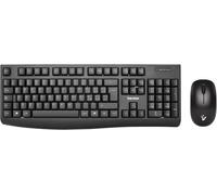 SHIBA-KM-821W Kit clavier et souris sans fil 2,4 GHz. Design ergonomique, disposition italienne, clavier numérique, touches silenc[9