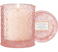 SHIBA-LA JOLIE MUSE Bougie Parfumées au Bois de Santal et à la Rose, Cadeau de Bougie pour Femmes Bougies Parfumées pour la Maison[4