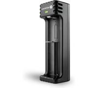 Shiba-Lc-100 Chargeur Pour 1 Batterie Li-Ion 18650 Professionnel Rapide Micro Usb Noir[1977]