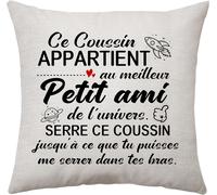 SHIBA-Le Meilleur Petit Ami de l'univers Cadeau pour Un Petit Ami Idée Cadeau de Anniversaire pour Petit Ami Copain Housse de Cous[1