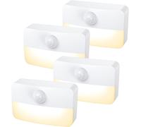 SHIBA-LED Veilleuse Lampes Détecteur de Mouvement, Autocollantes pour l'intérieur, Lampes de Cuisine Alimentées par Batterie, Armo[2