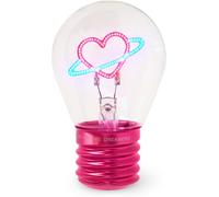 SHIBA-Legami - Lampe de table en forme d'ampoule, pour l'intérieur rechargeable avec câble USB, sans fil, fiction d'ampoule, thème[3