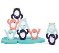 Shiba-Ludi - Pingouins Acrobates - Jeu D'équilibre Et De Construction : 8 Pingouins + 2 Plateformes - Jeu Éducatif Et De Bain Pour[6