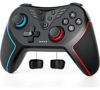 Shiba-Manette Pour Switch, Manette Sans Fil Compatible Avec Switch Lite/Oled,Turbo/Programmation Macro/Vibraton Réglable/6 Axes Gy[1
