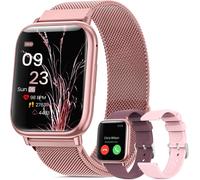 Shiba-Montre Connectée Femme Avec Appels Bluetooth,1.83 ¿Multisports Smartwatch Avec Spo2/Cycle Menstruel/Fréquence Cardiaque/Suiv[2
