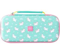 Shiba-Mr Wonderful Wondee Housse Pour Nintendo Switch, Switch Oled Et Switch Lite Avec Motif Licornes, Fermeture Éclair, Protectio[2