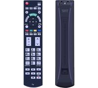 SHIBA-N2QAYB000715 Télécommande de Rechange pour Panasonic Viera TV TX-L42ET50E TX-L42ETW50 TX-L55DT50Y TX-L55WT50B TX-P42ST50Y TX[1