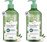Shiba-Naturé Moi - Crème Douche Apaisante - Peaux Sensibles - Hydrate Et Nourrit - Gel Douche - Fleur De Coton Bio Et Chanvre Du M[5