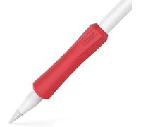 SHIBA-NimbleGrip Premium Silicone Grip Grip Ergonomique Compatible Apple Pencil iPad iPhone 2 Pack Rouge[1156]