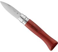 Shiba-Opinel - N°09 Couteau À Huîtres - Lame 6,5 Cm Acier Inox - Manche Padouk - Livret Pédagogique Inclus - Bague De Sécurité Vir[2