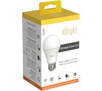 SHIBA-OSRAM LED T Slim slim multicolour LED lamp made of plastic with B15d base, T-shape, 6.5 W / 806 lm, clear, warm white light [1