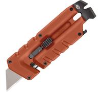 Shiba-Outil Polyvalent Avec 8 Fonctions, Prybrid-Utility, Couteau Multifonction Avec Extrémité Levier Et Coupe-Ceinture, Orange, A[1