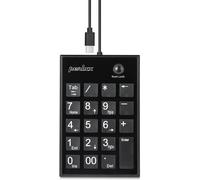 SHIBA-Perixx PERIPAD-202C Pavé numérique Filaire USB-C Fin \u2013 Touches Ciseaux avec 2 concentrateurs USB-A et Touche à Onglet \[3