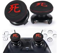 SHIBA-Playrealm FPS Bâton Prises de Pouce Thumbstick Grip et Prolongateur Impression Caoutchouc Silicone Poignée Couvrir 2 ensembl[9