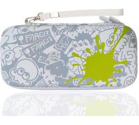 Shiba-Pochette Housse Etui Compatible Avec Splatoon 3 Nintendo Switch & Switch Oled, Accessoires De Commutation Avec 10 Cartouches[4