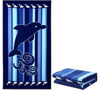 Shiba-Serviette De Plage En Microfibres 100x180cm Drap De Plage De Bain Grande Taille Et À Séchage Rapide Pour Fitness,Voyages,Cam[1