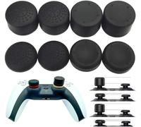 Shiba-® Set De 4 Paires (8 Pièces) De Thumb Grips Ergonomiques Pour Manettes, Compatibles Avec Ps5Ps4Xbox Series X-S/OneNintend[1