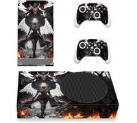 Shiba-Skin Pour Xbox Series S Manette Accessoires,Autocollant Pour Xbox Series S Console Sticker Habillages-Ange Des Ténèbres[110]