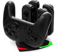 Shiba-Snakebyte Arrow Charge S - Nintendo Switch Charging Station For 4 Joy-Cons And 1 Switch Pro Controller, Led Charging Indicat[8