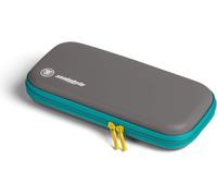 Shiba-Snakebyte Carry: Case - Sturdy Storage Case For Nintendo Switch Lite - Grey/Turquoise/Yellow (Nintendo Switch)[2959]